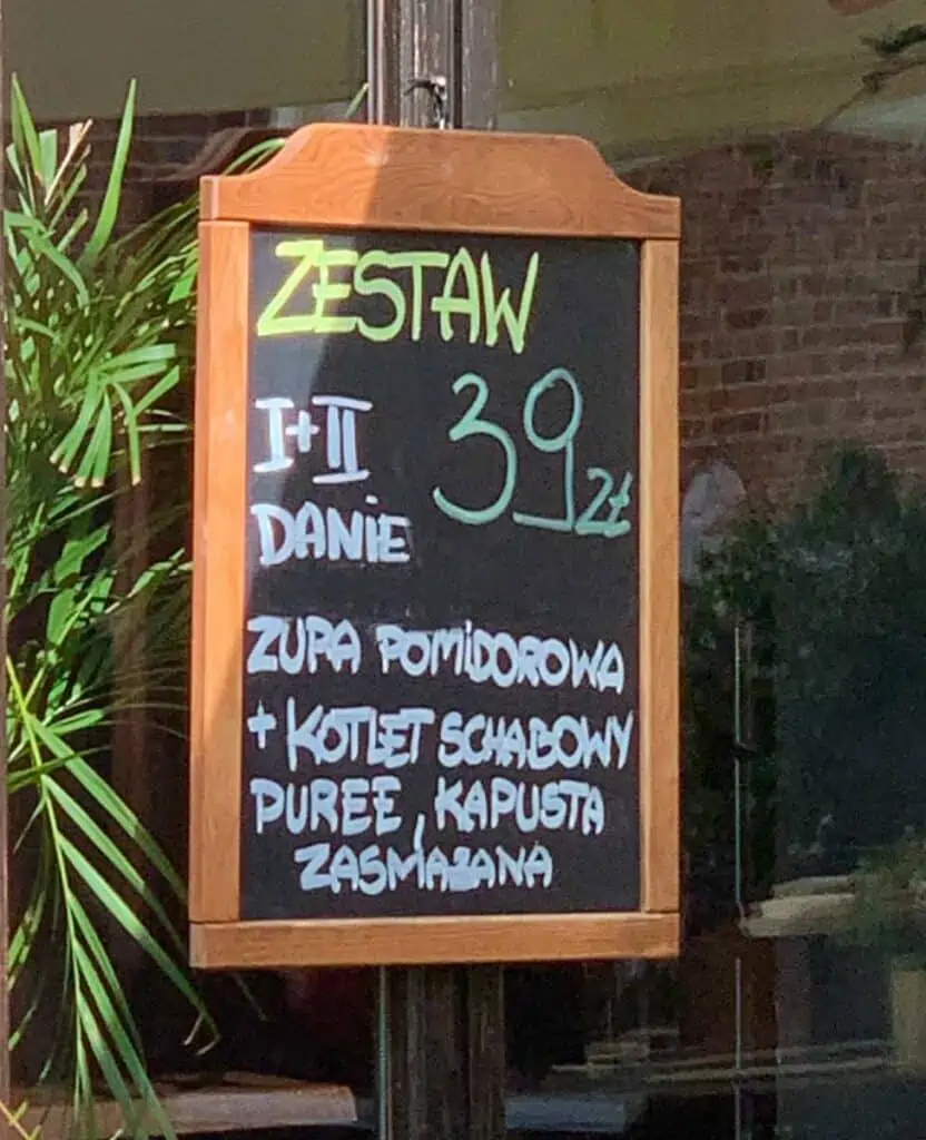 Ceny na rynku w Krakowie