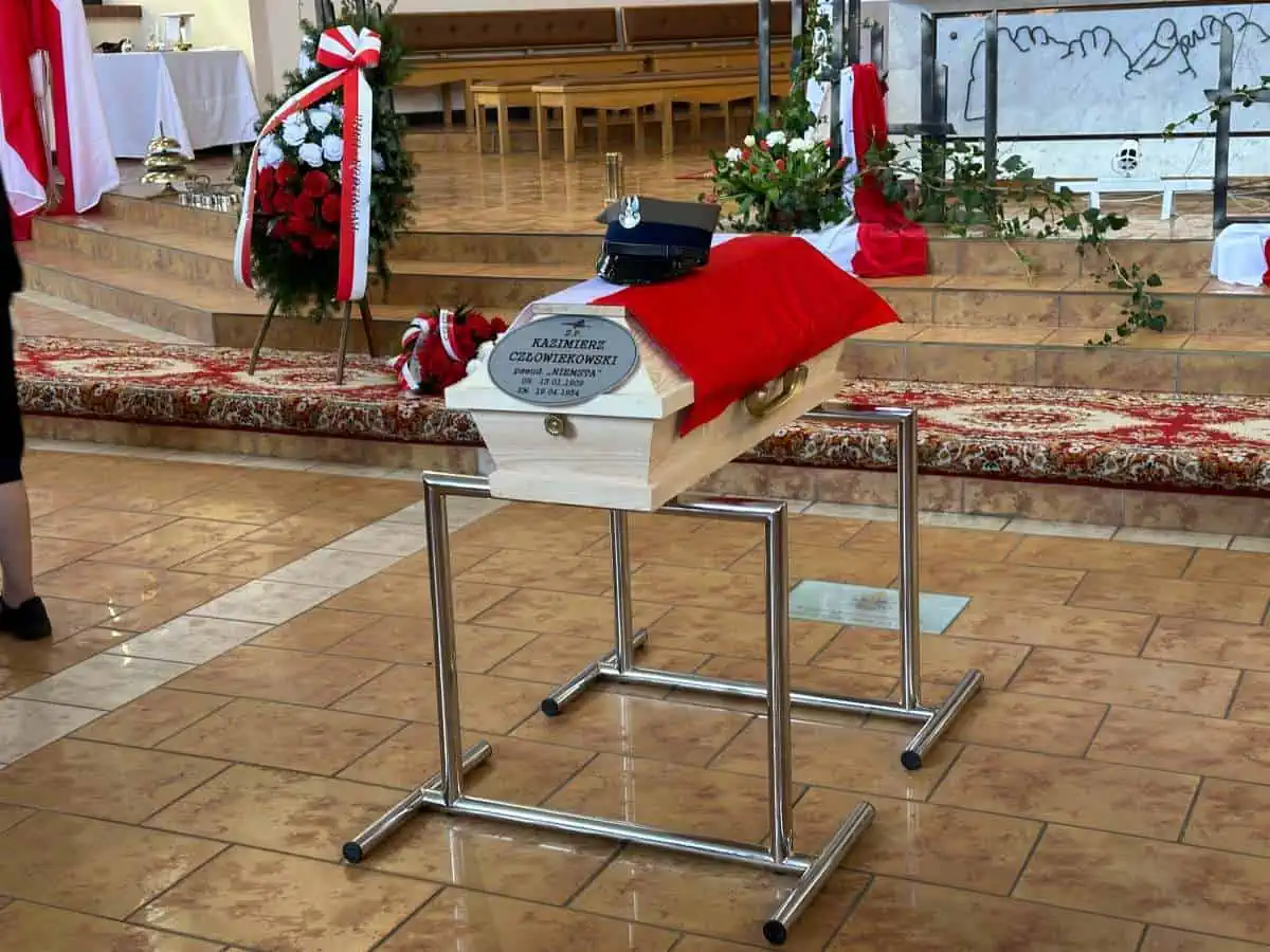 Pogrzeb Kazimierza Człowiekowskiego Niemsta