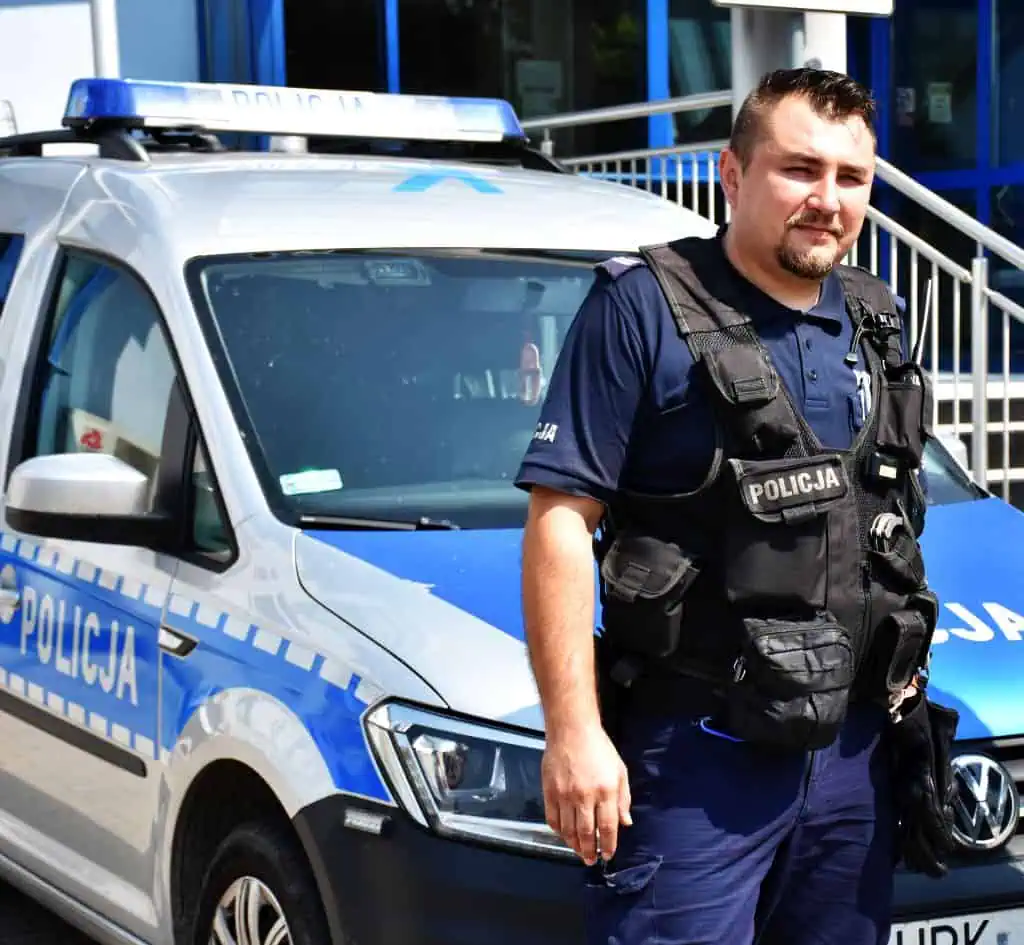 Policjant uratował seniorkę