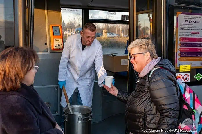 Autobus ciepła w Rzeszowie