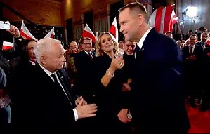 Jarosław Kaczyński w Kanale Zero o atakach na Karola Nawrockiego i stawce wyborów dla Polski