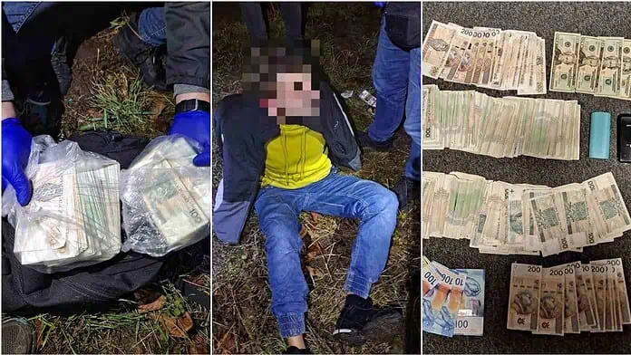 Oszust w rękach policji