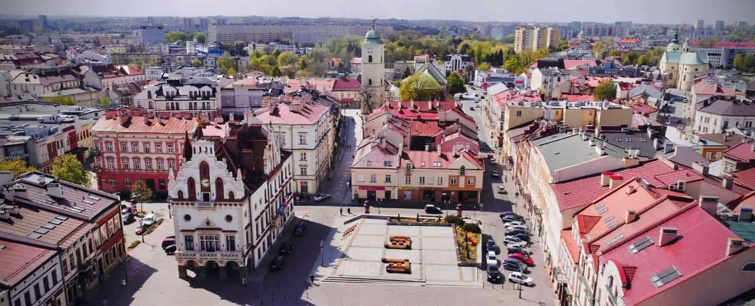 Rzeszów z góry