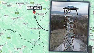 Nowa atrakcja w Krzywczy. Wieża już otwarta, ale bez plecaka i psa