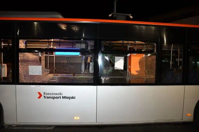 Uszkodzony autobus