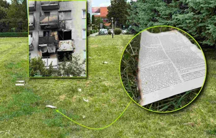 Pożar przy Popiełuszki